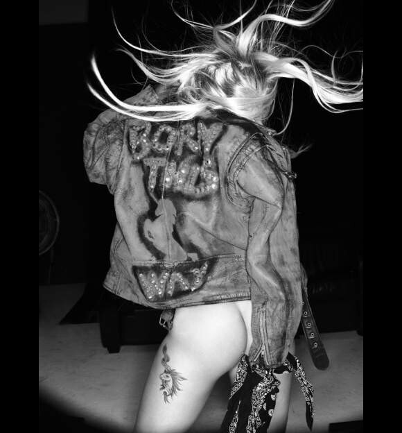 Lady Gaga, premier visuel officiel de l'album Born This Way, janvier 2011