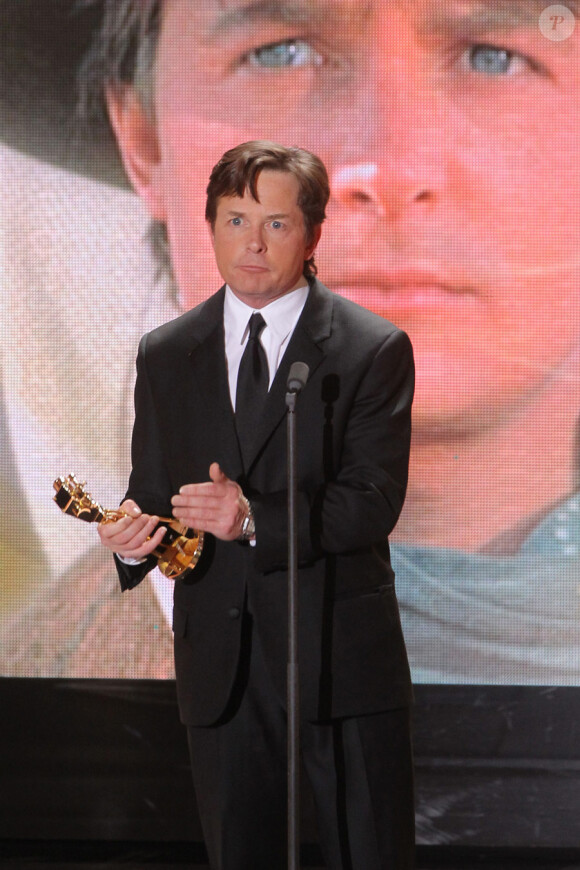 Michael J. Fox lors des Golden Camera Awards à Berlin le 5 février 2011