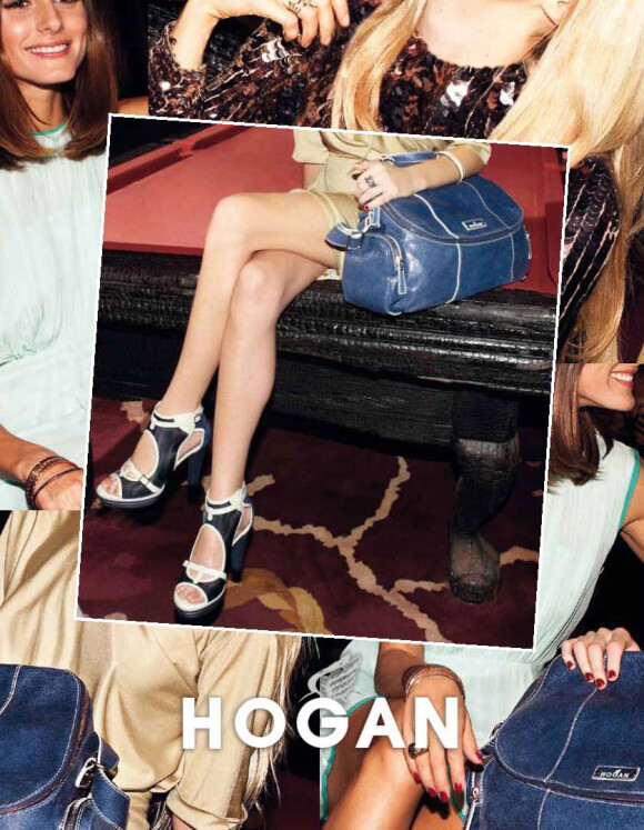 Olivia Palermo, égérie de la marque Hogan de la collectionn printemps-été 2011.