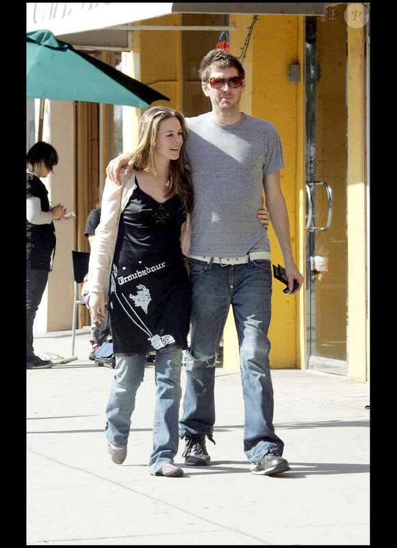 Alicia Silverstone et son mari Christopher en 2007.
