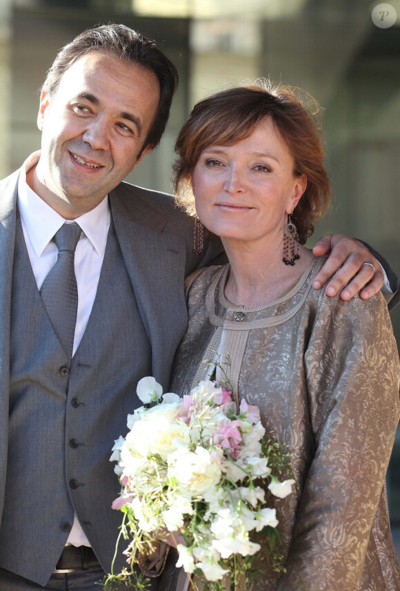 Mariage de Claude Chirac et Frédéric Salat-Baroux, le 11 février 2011