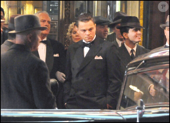 Leonardo DiCaprio sur le tournage de Clint Eastwood à Los Angeles