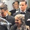 Leonardo DiCaprio, Armie Hammer et Judi Dench  sur le tournage de Clint Eastwood à Los Angeles