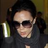 Victoria Beckham à son arrivée à New York, le 8 février 2011