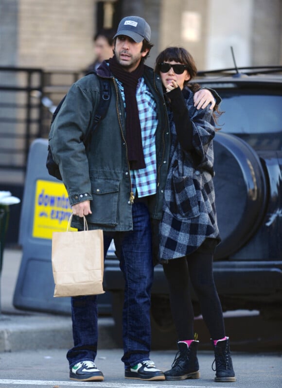 David Schwimmer et sa femme Zoe en amoureux (14 février 2011 à Manhattan)