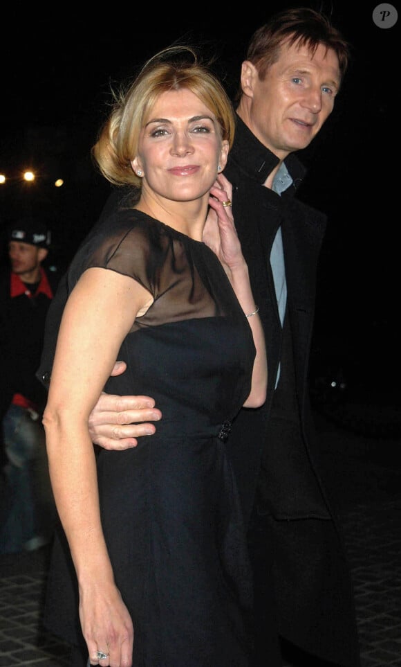 Liam Neeson et Natasha Richardson le 23 janvier 2007