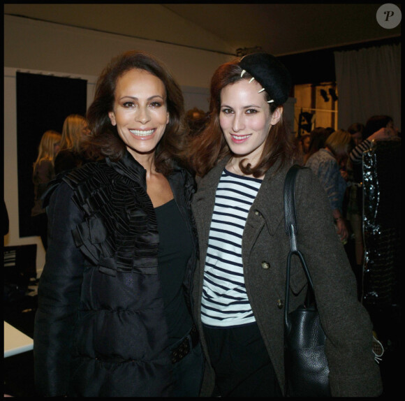 Andrea et Charlotte Dellal au défilé Daniella Issa Helayel durant la Fashion Week de New York, le 19 février 2011.