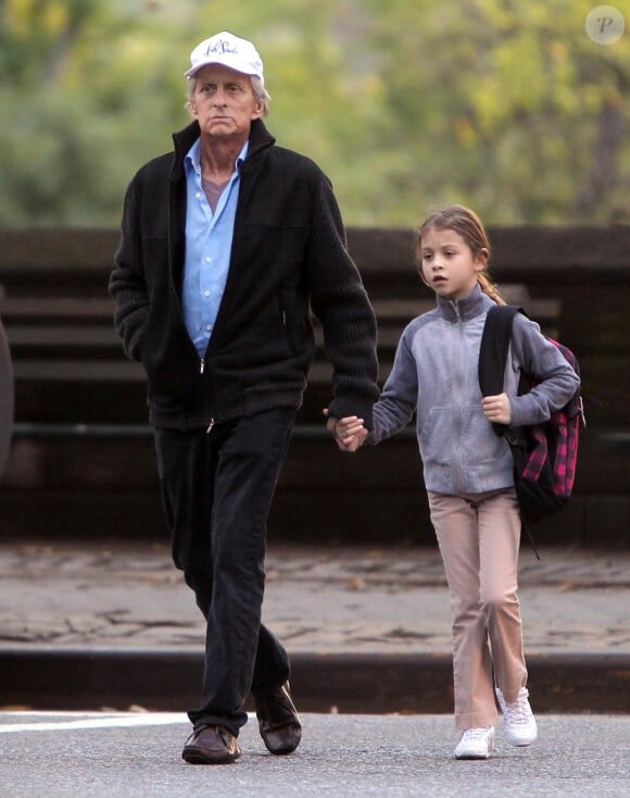 Michael Douglas et sa fille Carys