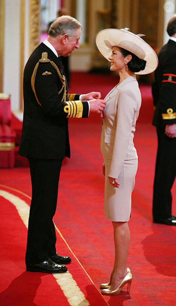 Catherine Zeta-Jones et le prince Charles