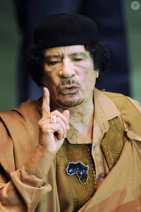 Le Colonel Kadhafi aux Nations Unies, à New York, le 23 septembre 2009