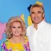 Zsa Zsa Gabor et le prince Frederic von Anhalt dans les années 90