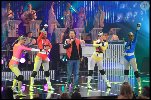 Bernard Minet sur le plateau des Années bonheur (France 2) enregistré le 2 mars et diffusé le 26 mars 2011