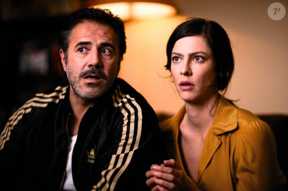 Anna Mouglalis et José Garcia dans le film Chez Gino