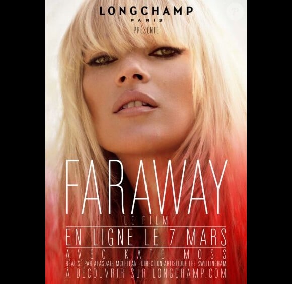 Kate Moss pour Longchamp. Campagne Printemps/été 2011