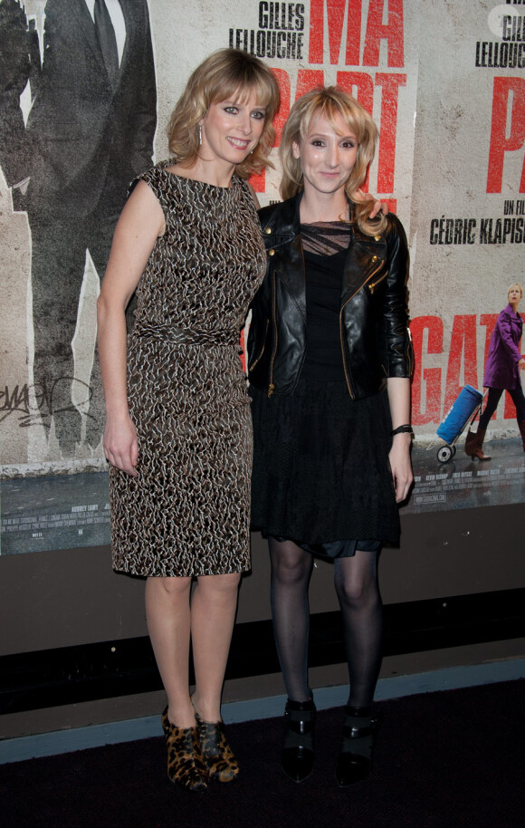 Karin Viard et Audrey Lamy lors de l'avant-première du film Ma part du gâteau le 8 mars 2011 à Paris