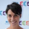 Alessandra Sublet, conférence de presse de rentrée de France Télévisions, à Paris, le 3 septembre 2010