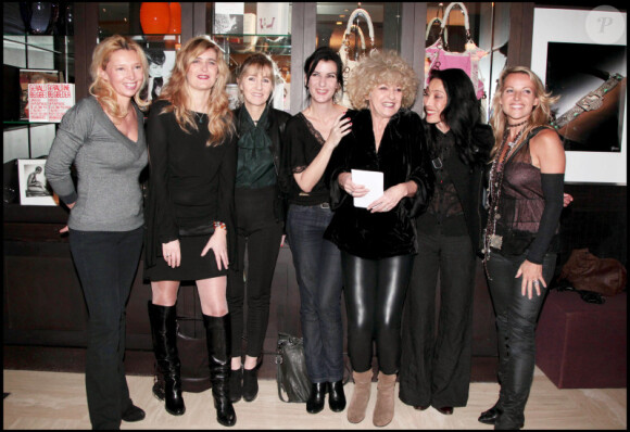 Le jury du prix littéraire Bel Ami, sous le haut patronage de Lancel, le 9 mars 2011