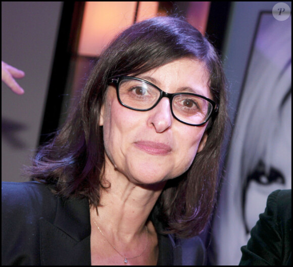 Michèle Fitoussi lors de la remise du prix littéraire Bel Ami, sous le haut patronage de Lancel, le 9 mars 2011