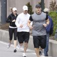 Justin Timberlake et Jessica Biel en plein jogging en avril 2009 à New York  