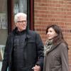 Ted Danson et Mary Steenbergen, à New York, le 9 mars 2011