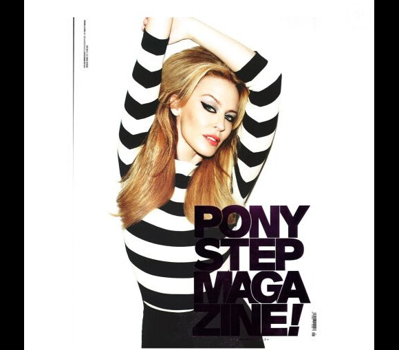 Kylie Minogue pour le magazine Ponystep, numéro 1, mars 2011