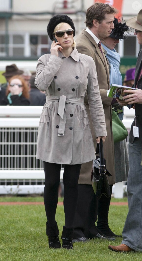 Zara Phillips au festival de Cheltenham, en mars 2011.