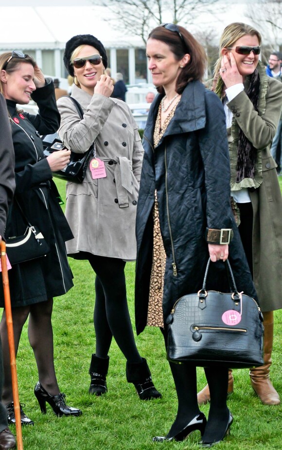 Zara Phillips au festival de Cheltenham, en mars 2011.