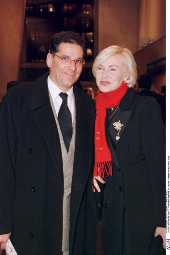 Michèle Torr et son mari Jean-Pierre en 1998.