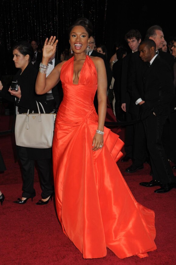 Jennifer Hudson à la Cérémonie des Oscars, à Los Angeles, le 27 février 2011