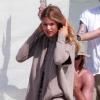 Doutzen Kroes sur la plage de Miami le 22 mars 2011 pour une séance photo