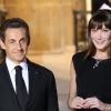 Nicolas Sarkozy et Carla Bruni en novembre 2010.