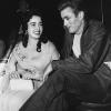 Liz Taylor et James Dean sur le tournage de Geant