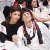 Ronnie Wood et sa compagne lors de la soirée caritative Naked Heart à Moscou le 27 mars 2011 organisée par Natalia Vodianova