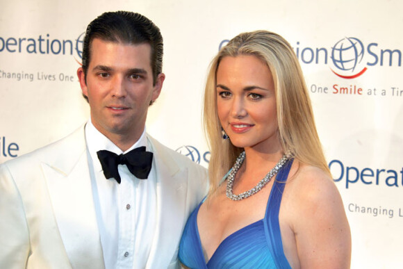 Donald Trump Jr. et sa femme Vanessa lors d'une soirée à New-York en mai 2010