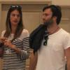 Alessandra Ambrosio et son mari Jamie Mazur sont allés faire du shopping à Beverly Hills, Los Angeles, le 1er avril 2011