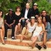 Equipe d'acteurs de PBLV, notamment Fabienne Carat, Cécilia Hornus, David Baiot ou Elodie Varlet. Juin 2010, à Monaco.