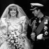 Lady Diana et le prince Charles le 29 juillet 1981, jour de leur mariage.
