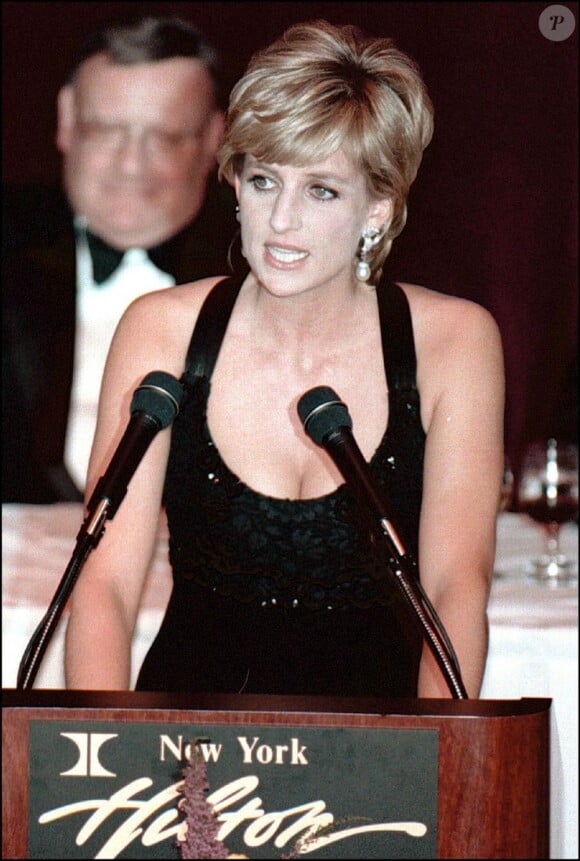 Lady Diana en décembre 1995, à New York.
