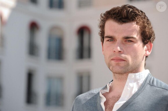 Stanley Weber présente la série européenne Borgia au MIPTV 2011, bientôt diffusée sur Canal + (5 avril 2011 à Cannes)