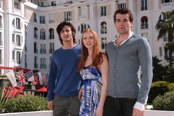 Mark Ryder, Isolda Dychauk et Stanley Weber présentent la série européenne Borgia au MIPTV 2011, bientôt diffusée sur Canal + (5 avril 2011 à Cannes)