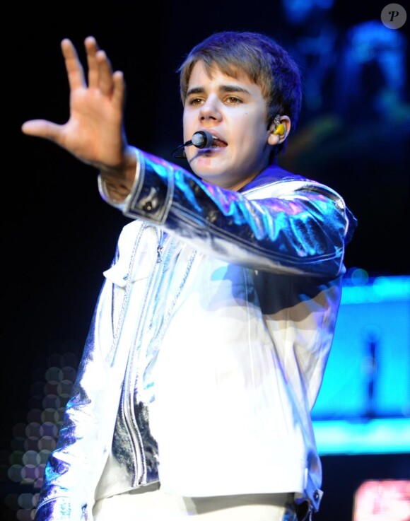 Justin Bieber en concert à Berlin le 2 avril 2011