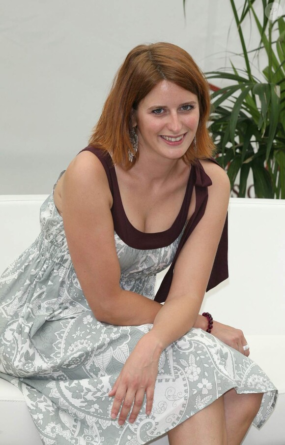 Anne Decis, qui incarne Luna, à Monaco, en juin 2007.