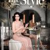 Dita von Teese en couverture du magazine In Style UK