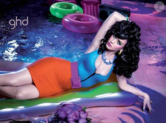 Katy Perry photographiée par David LaChapelle pour GHD