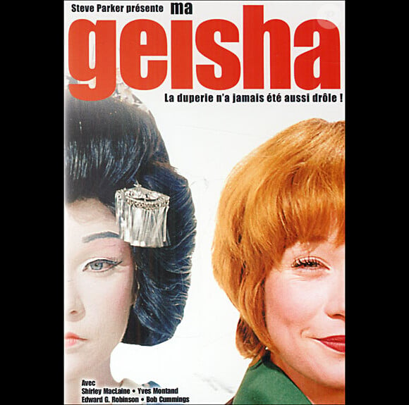 Shirley MacLaine dans Geisha, avec Yves Montand