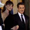 Nicolas Sarkozy et Carla Bruni en mars 2011