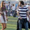 Alessandra Ambrosio et son époux Jamie Mazur assistent au Festival de Coachella, vendredi 15 avril, à Indio (Californie).