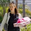 Jennifer Garner accompagne sa fille Violet à un goûter d'anniversaire à Los Angeles, samedi 16 avril.