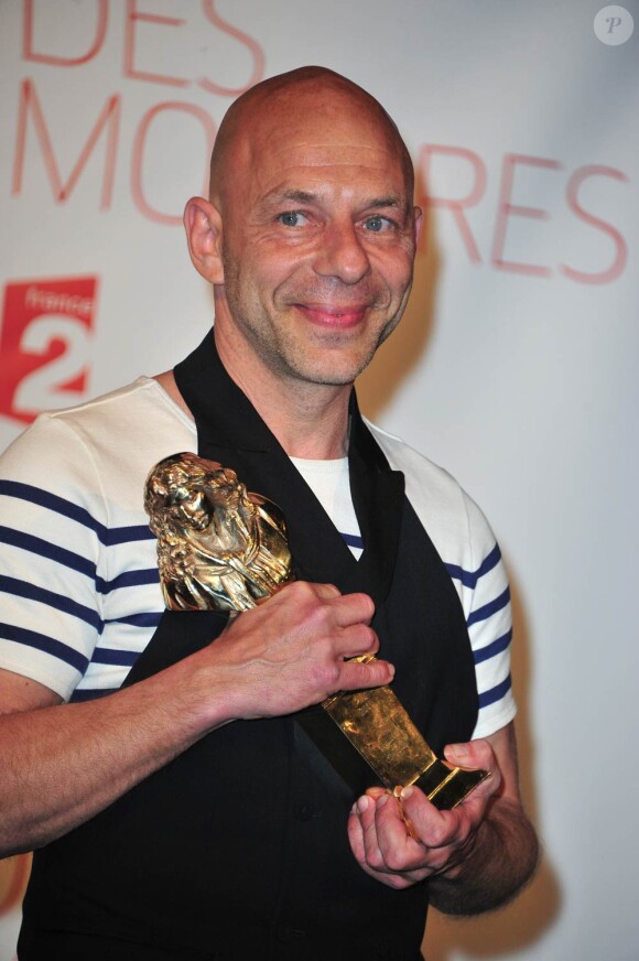 Christian Hecq à la 25e cérémonie des Molières, le 17 avril 2011.