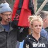 Britney Spears et son actuel petit ami Jason Trawick, à Los Angeles, le 19 mars 2011.